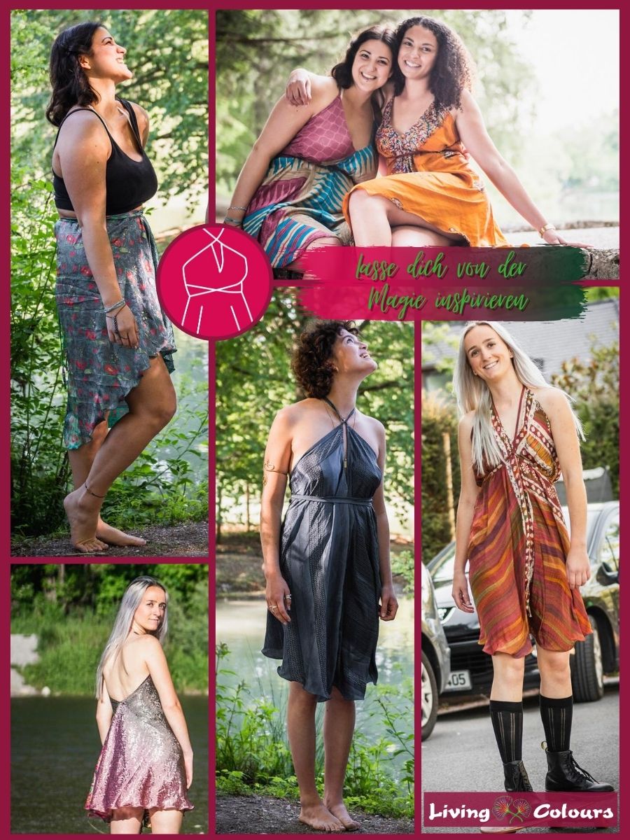 Das kurze Magische Kleid 'Sonniger Tag'